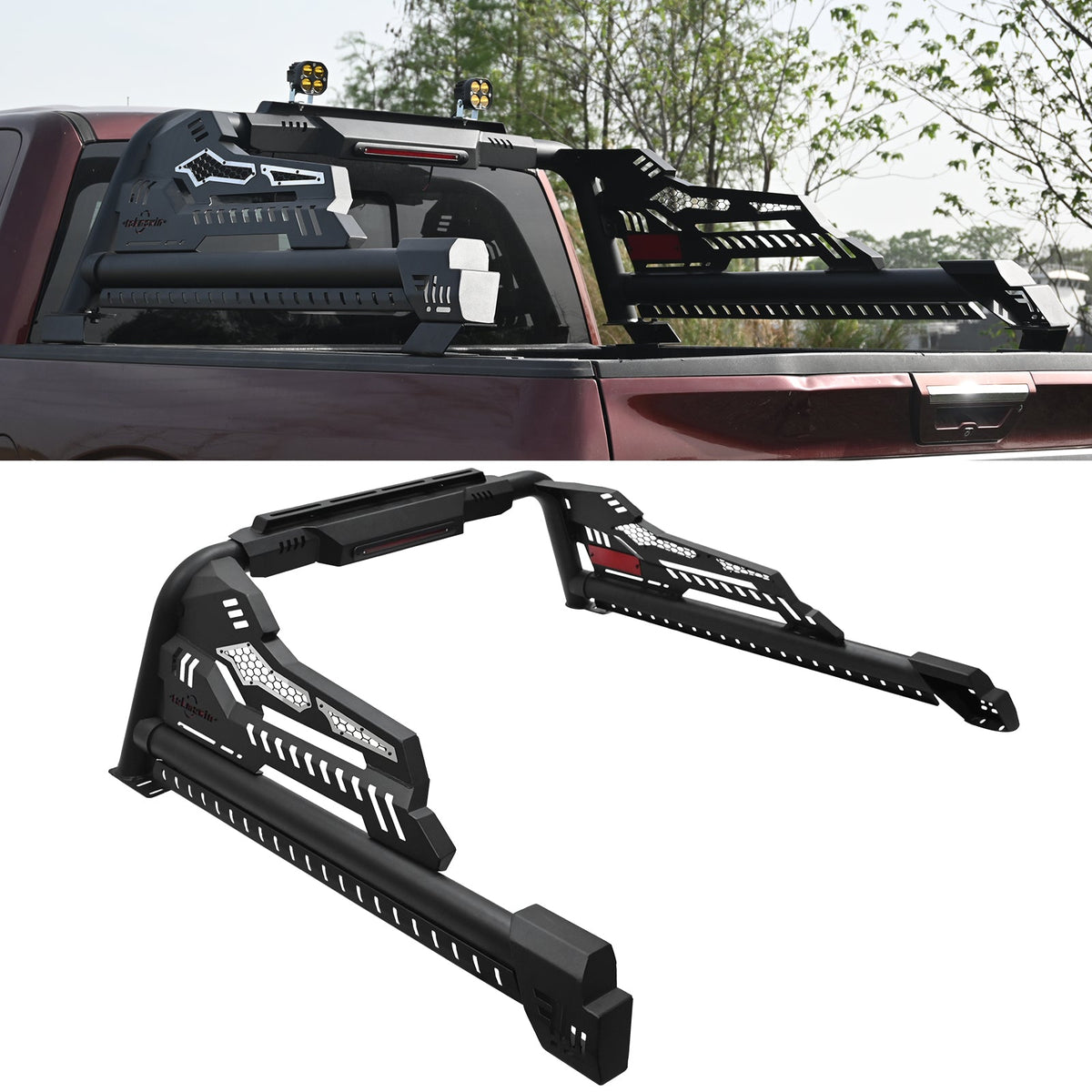 Universal Truck Bed Roll Bar | Steel Chase Rack Sport Bar
