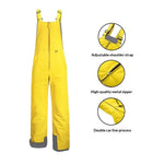 Winter Sports Overalls with Extra-Thick Insulation