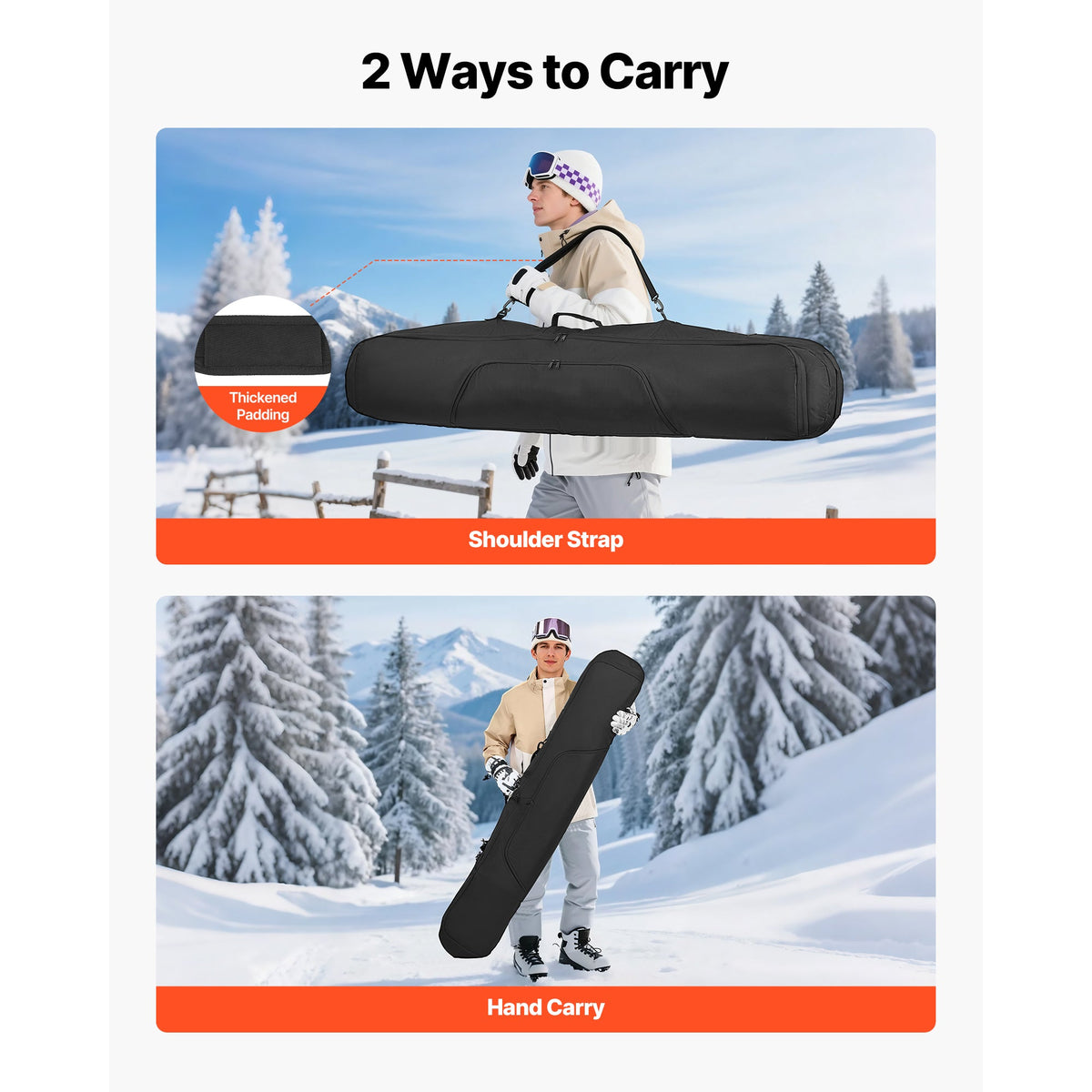 Snowboard & Ski Bag | Up to 65" (165 cm)
