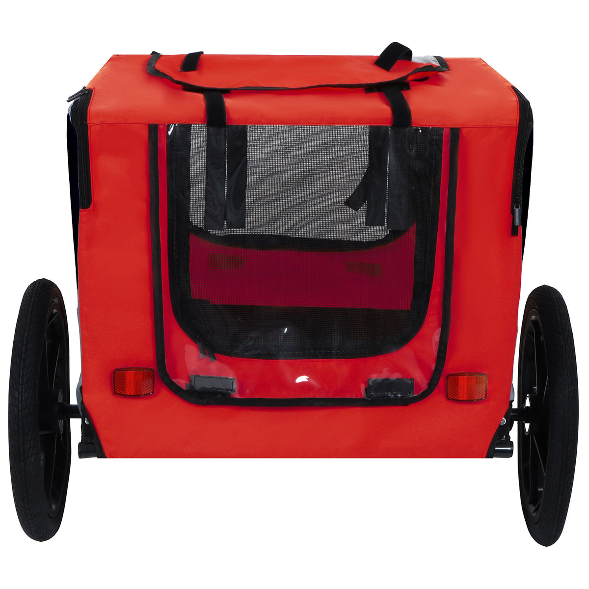 Pet Bike Trailer with Foldable Steel Frame | Small & Medium Pets