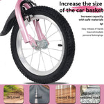 16" Sporty Kids Bike with Training Wheels and Stand Adjustable Saddle | Aged 4-8 Years (Tall Height 41-46")