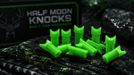 NIGHTMARE XTREME™ Half Moon Crossbow Nocks | 12-Pack Green