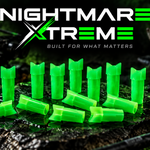 NIGHTMARE XTREME™ Half Moon Crossbow Nocks | 12-Pack Green