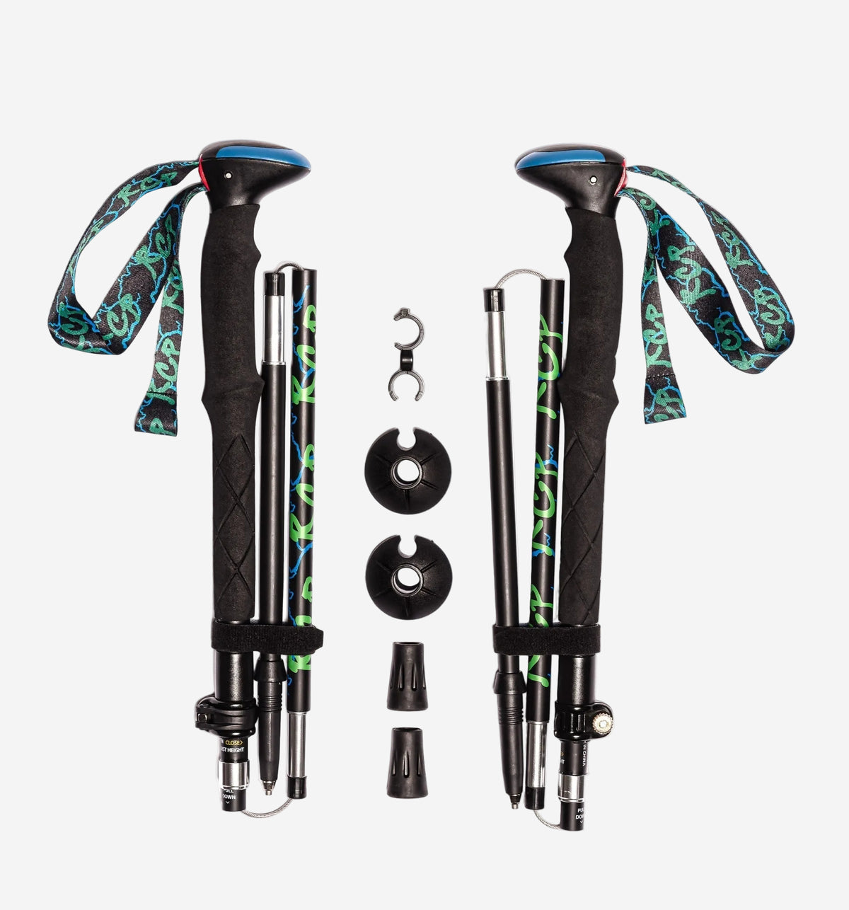 100 Carbon Folding Ultralight Poles