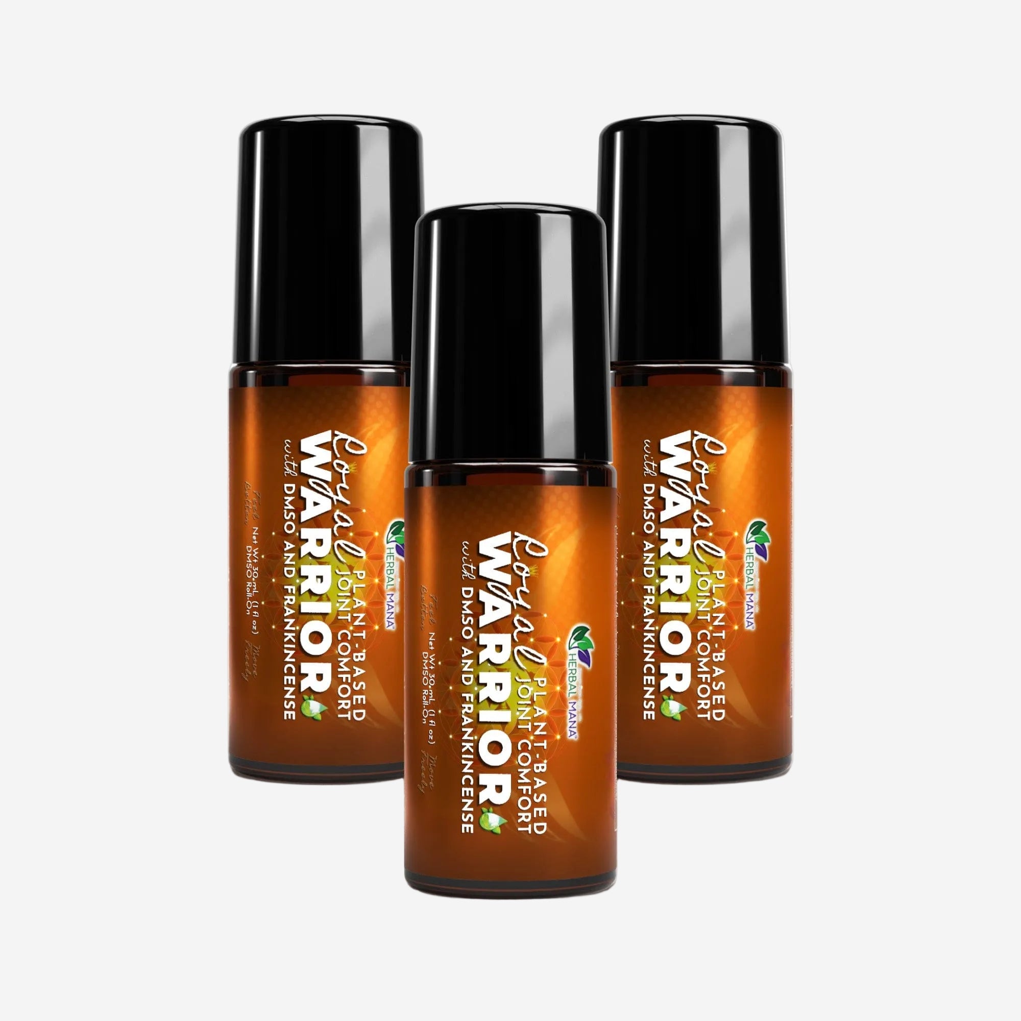 Frankincense DMSO Roll-On for Joint Comfort (No Menthol) | Royal Warrior