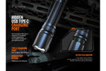 Fenix TK20R V2.0 Rechargeable Flashlight | 3000 Lumens