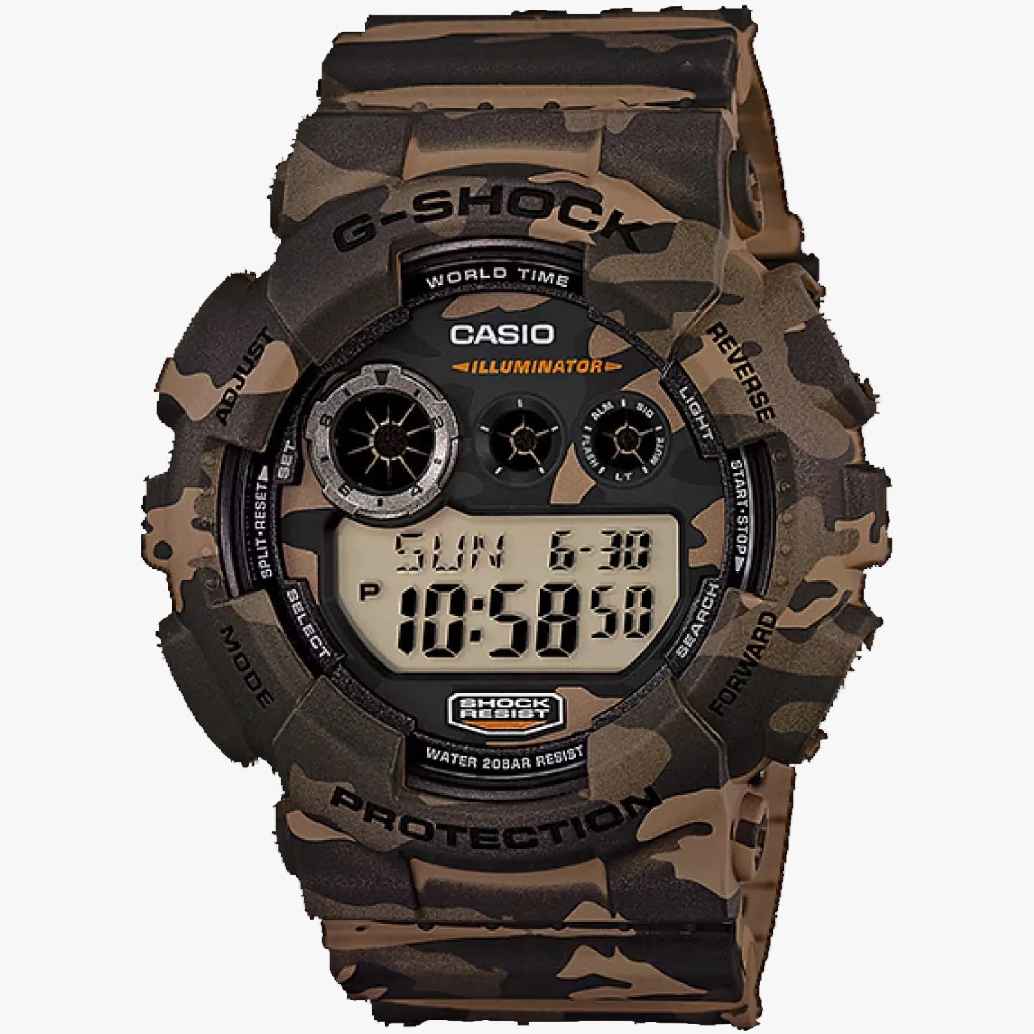 Casio G-Shock Watch GD-120 Series | Resin Camo