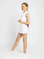 Girls Classic Tennis Dress | White