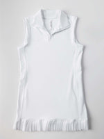 Girls Classic Tennis Dress | White