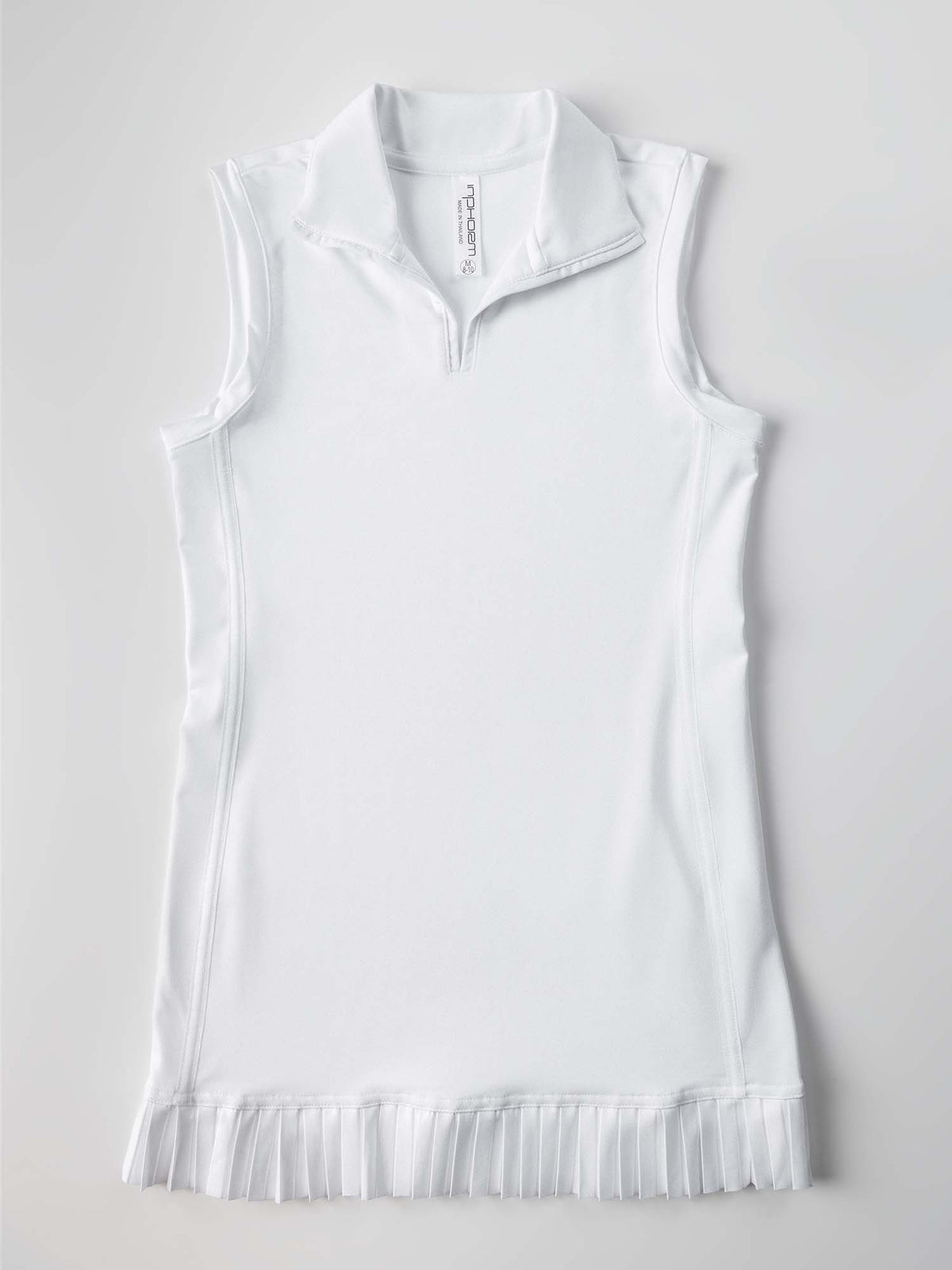 Girls Classic Tennis Dress | White