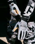 Havoc Gray and Black Off-Road Gloves