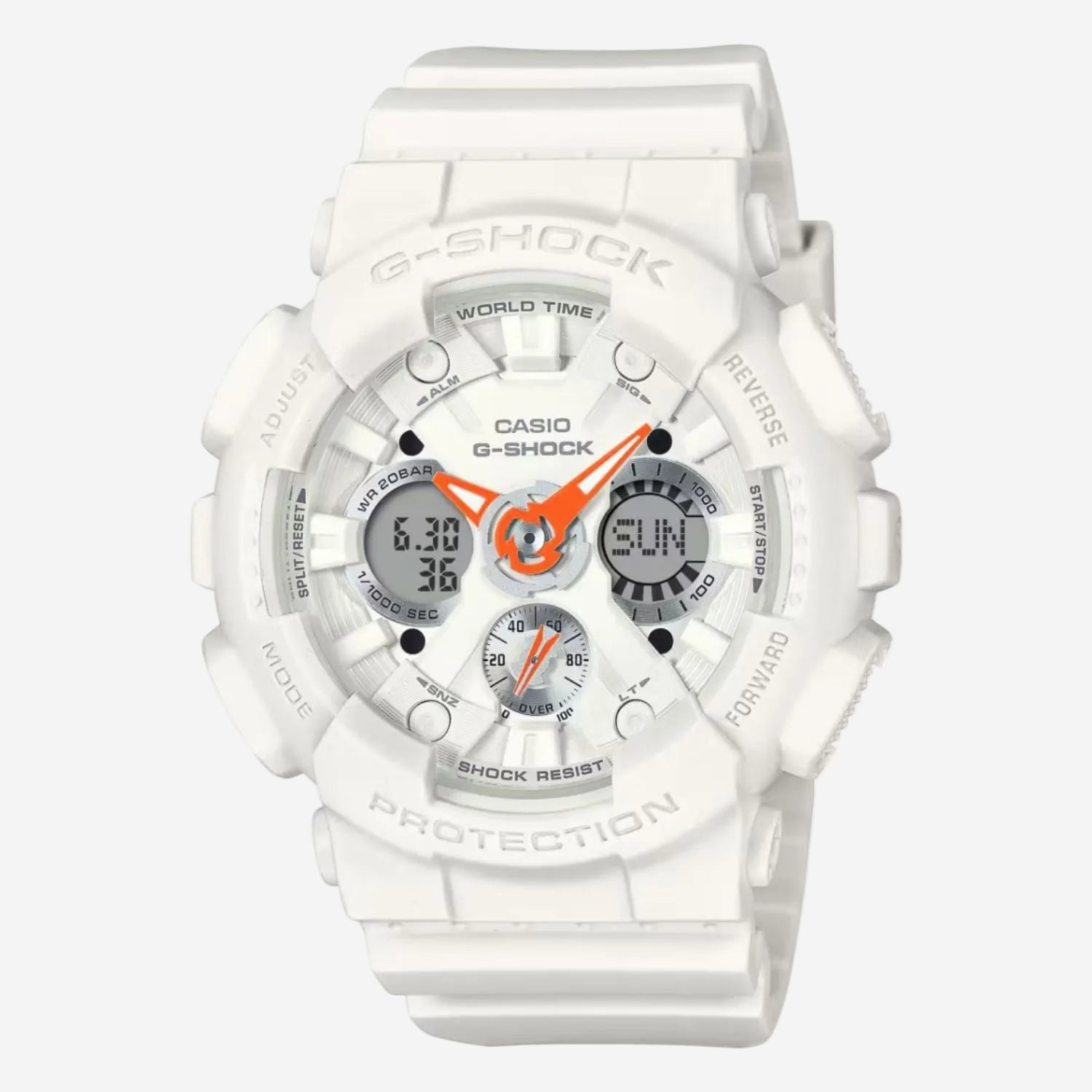 Casio Women's Classic Watch G-Shock Protection | White