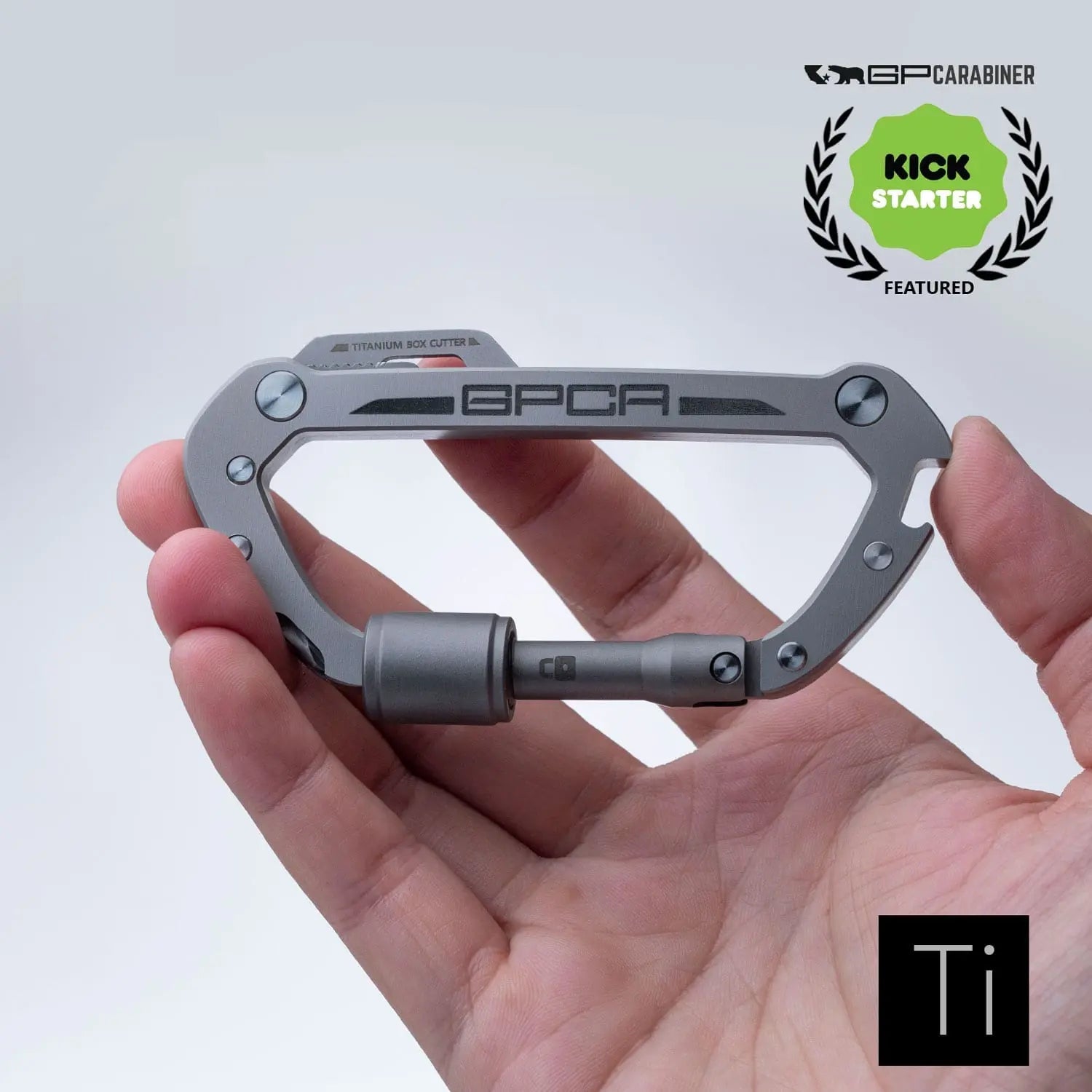 GPCA Carabiner PRO | EDC Multi-Tool Clip