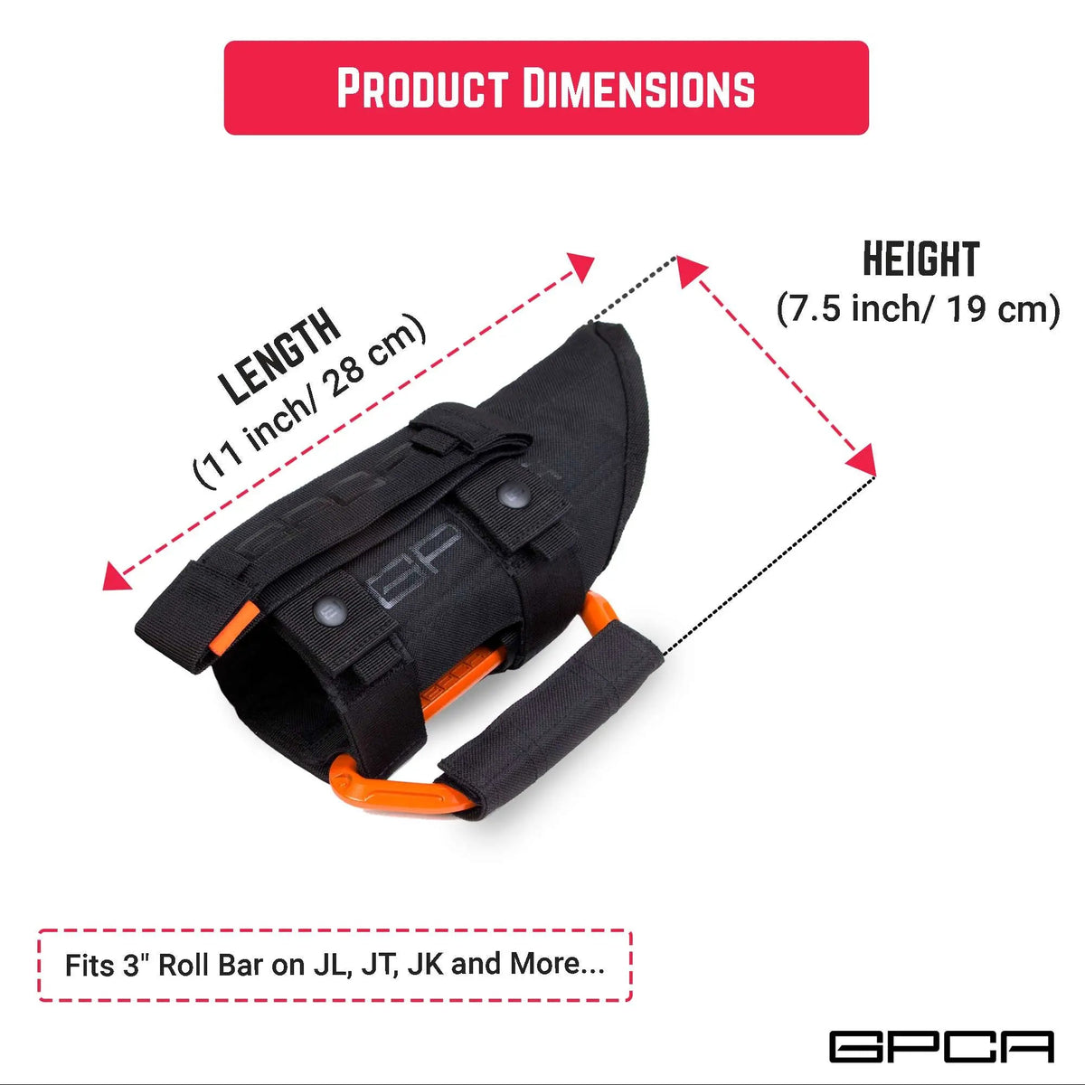 GP-GRIP PRO Orange | Jeep Wrangler 2007-23