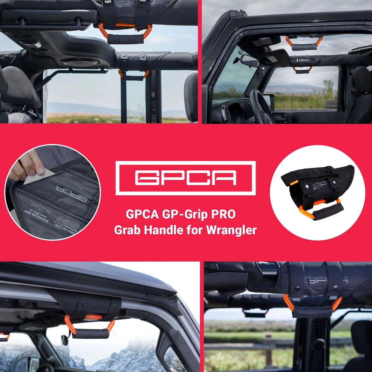 GP-GRIP PRO Red | Jeep Wrangler 2007-23