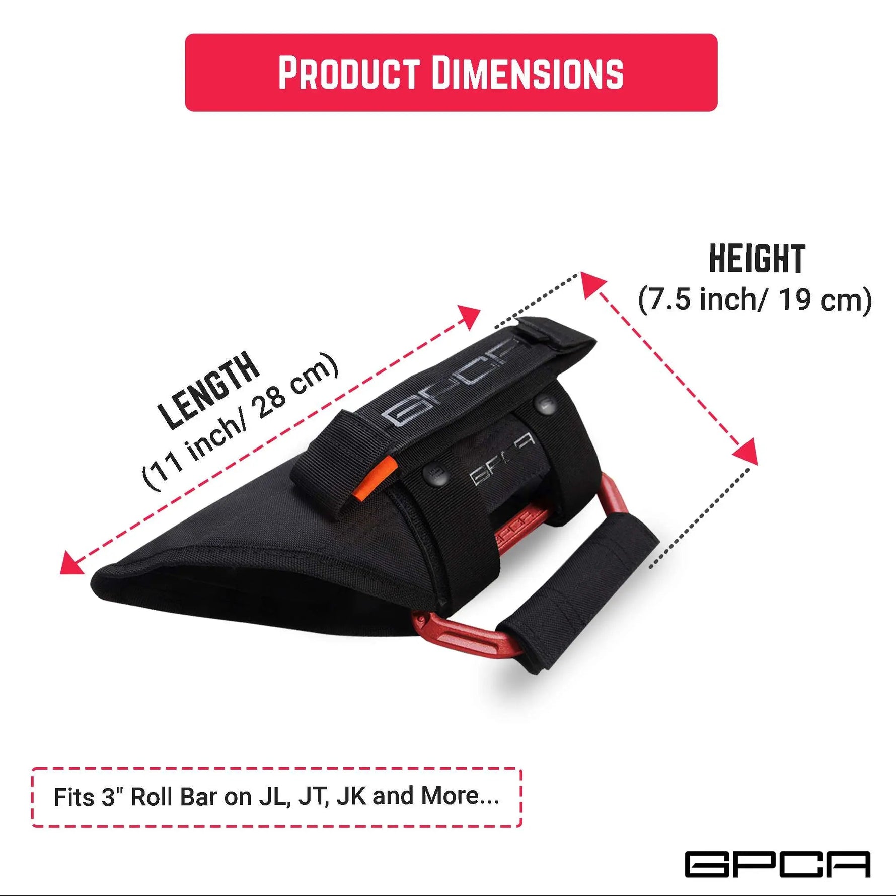 GP-GRIP PRO Red | Jeep Wrangler 2007-23