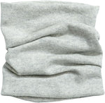 Tittimitti® 100% Cashmere Knitted Neck Gaiter Warmer Loop Scarf for Men and Women