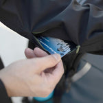 The Huakai Travel Rain Jacket | Black