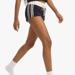 Loki & Ivy Women's Contrast Stripe Track Shorts