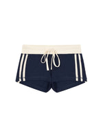 Loki & Ivy Women's Contrast Stripe Track Shorts