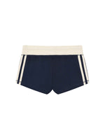 Loki & Ivy Women's Contrast Stripe Track Shorts