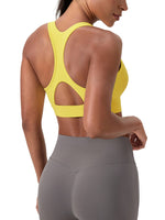 Loki & Ivy Women's Crossover V-Neck Sports Bra