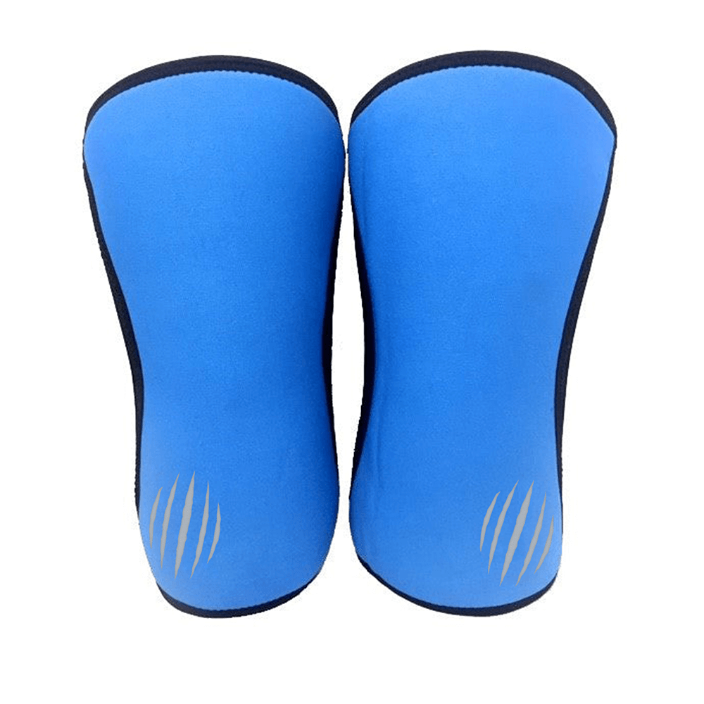 Bear KompleX Knee Sleeves Lightning with REVERSIBLE Blue