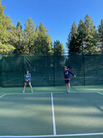 The Oversized Vintage Varsity Pickleball Sweatshirt