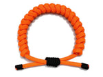 Engineered Orange Rope Bracelet