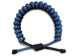 Engineered Black Galaxy Rope Bracelet