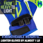 Homer Handz Weighted Batting Gloves | Baseball-Softball