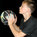 Hands on Shooter Basketball with Hand Placement