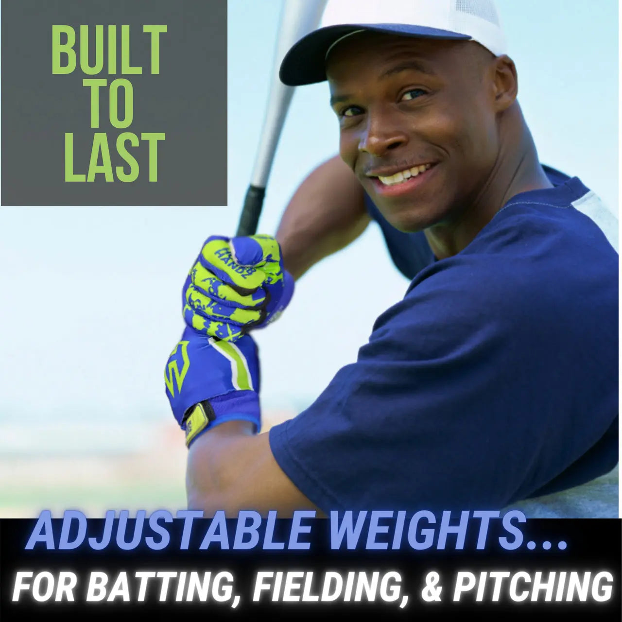 Homer Handz Weighted Batting Gloves | Baseball-Softball
