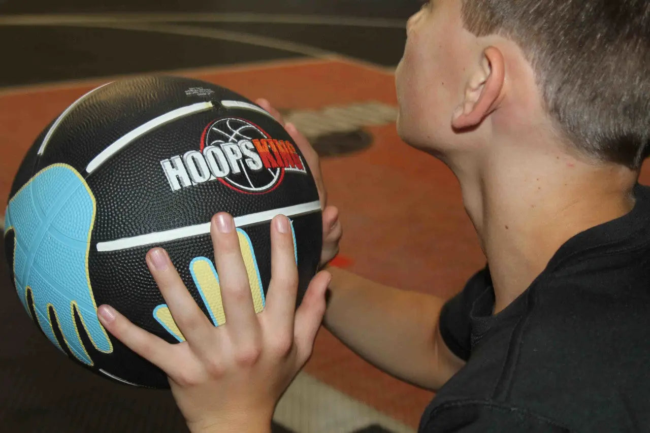Hands on Shooter Basketball with Hand Placement