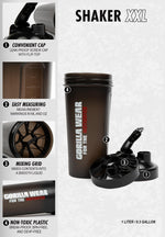 Shaker XXL 33.8 Oz. | Black/Red