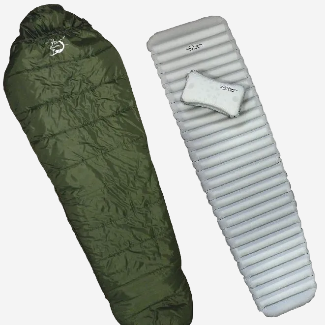 Insulated Sleeping Pad Pillow | Combo Set