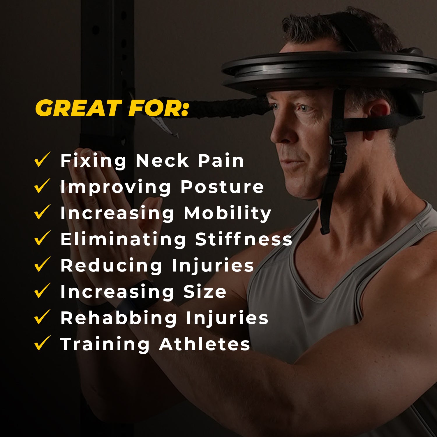 Iron Neck 3.0 Pro Neck Strength & Therapy Device