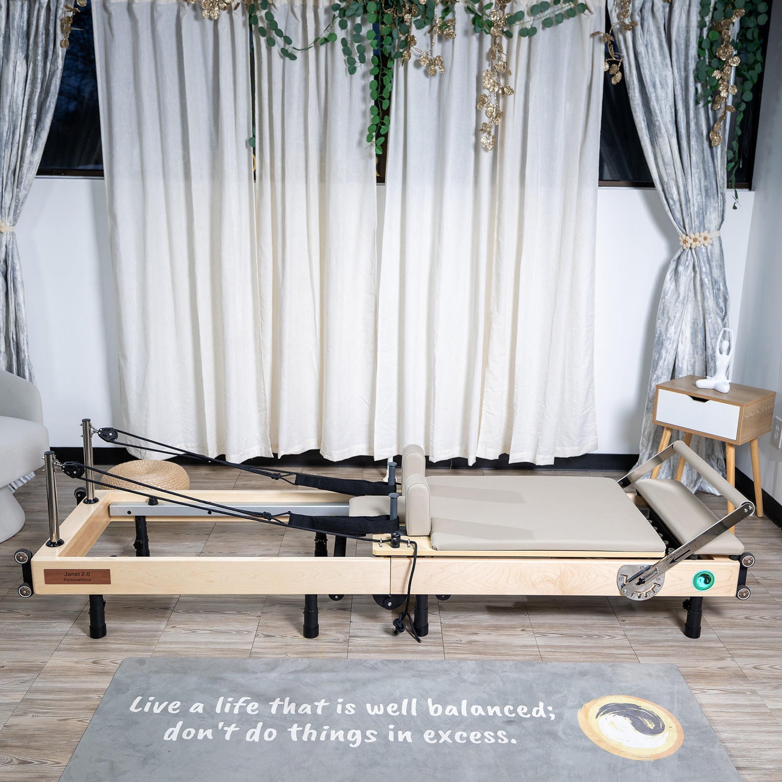 Janet Elite 2.0 Foldable Pilates Reformer | RE015