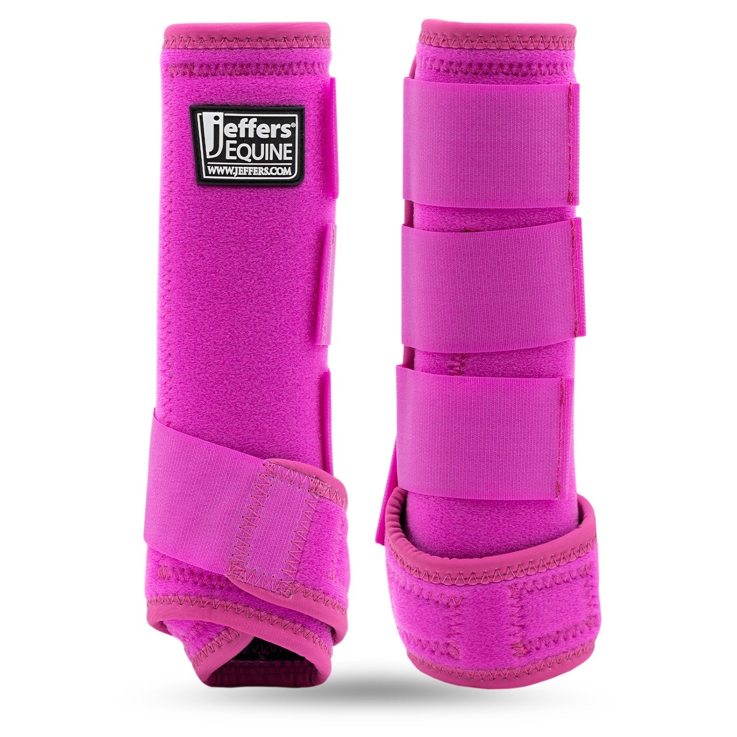 Jeffers Protective Horse Boots Solid Colors | 2-Pack