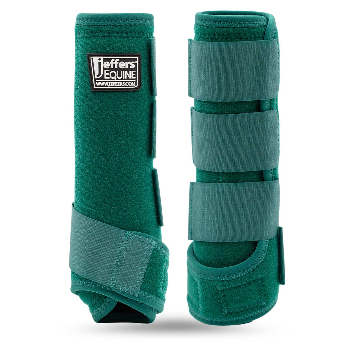 Jeffers Protective Horse Boots Solid Colors | 2-Pack