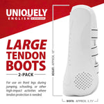 Jeffers Uniquely English Horse Tendon Boots | 2-Pack