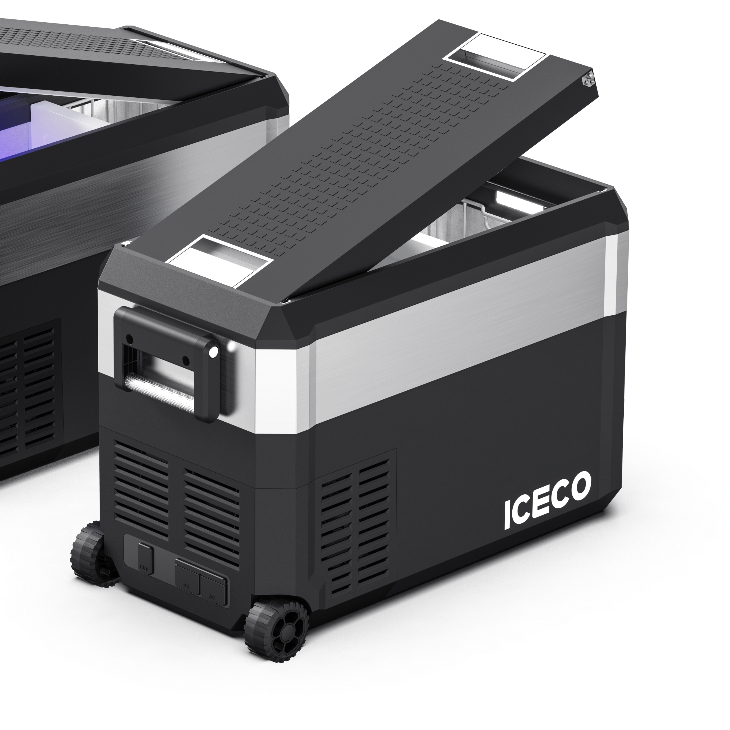 JP40 Pro Dual Zone Wheeled Portable Freezer | ICECO | 40 LT
