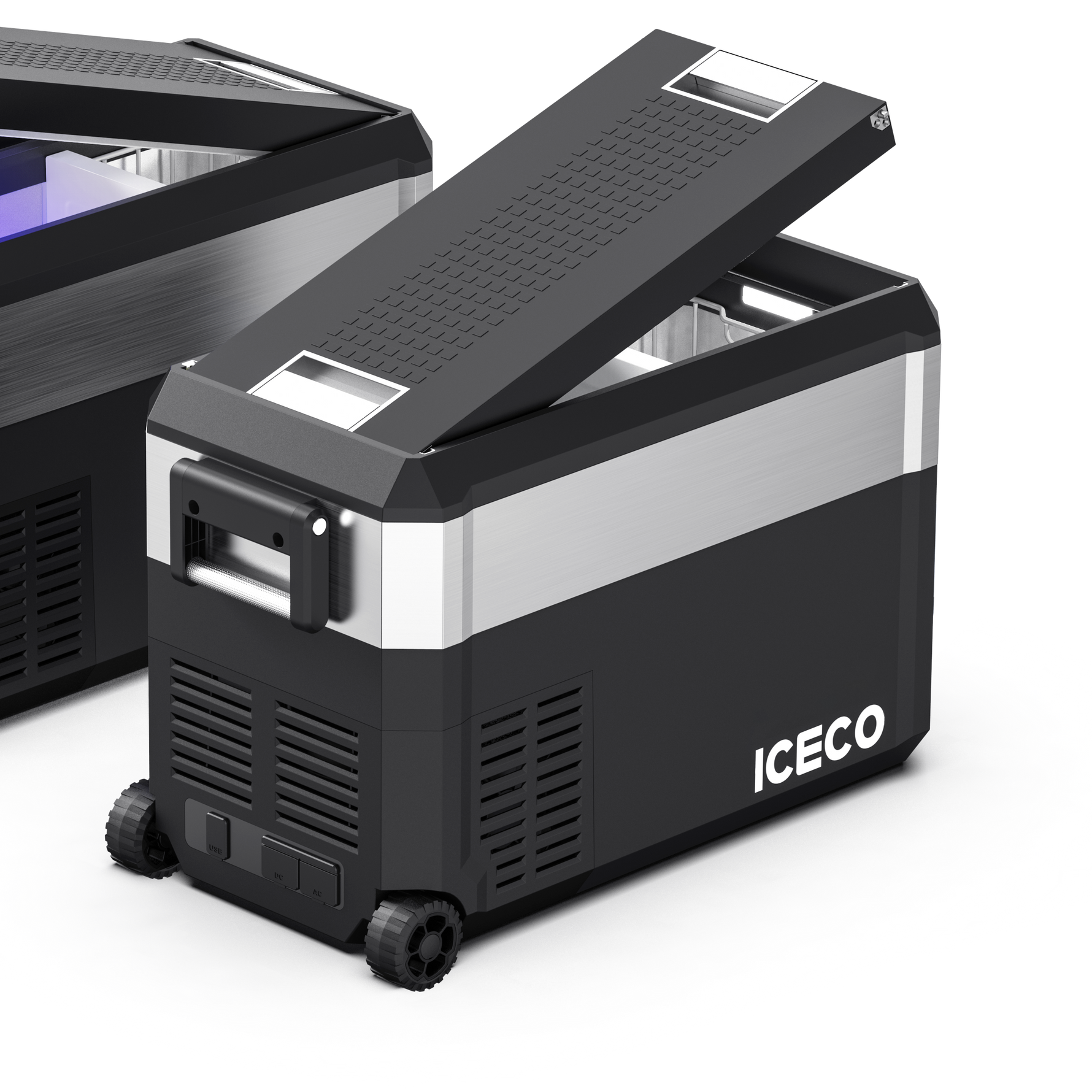 JP40 Pro Dual Zone Wheeled Portable Freezer | ICECO | 40 LT