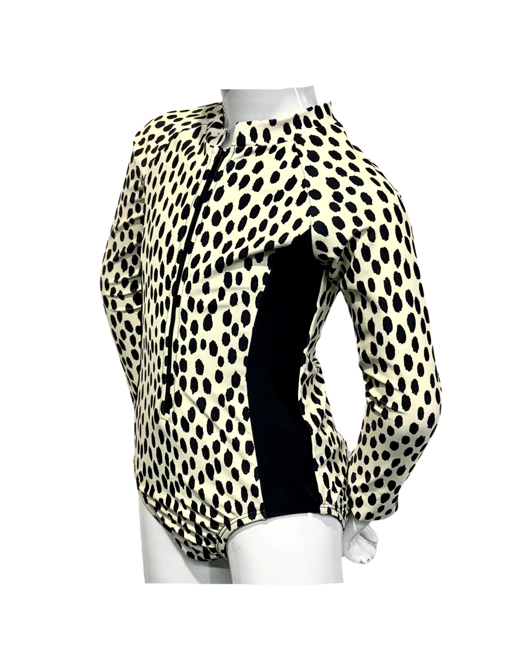 Long Sleeve One-Piece Swimsuit Serval | F1804