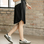 Kenedi Black Athletic Sport Skirt