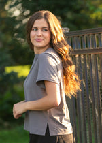 Kia Dusty Mauve Athletic Short Sleeve T-Shirt