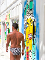 Men’s Swim Brief | Zebra Rhythm