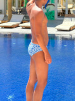 Men’s Swim Brief | Ocean  Swirls