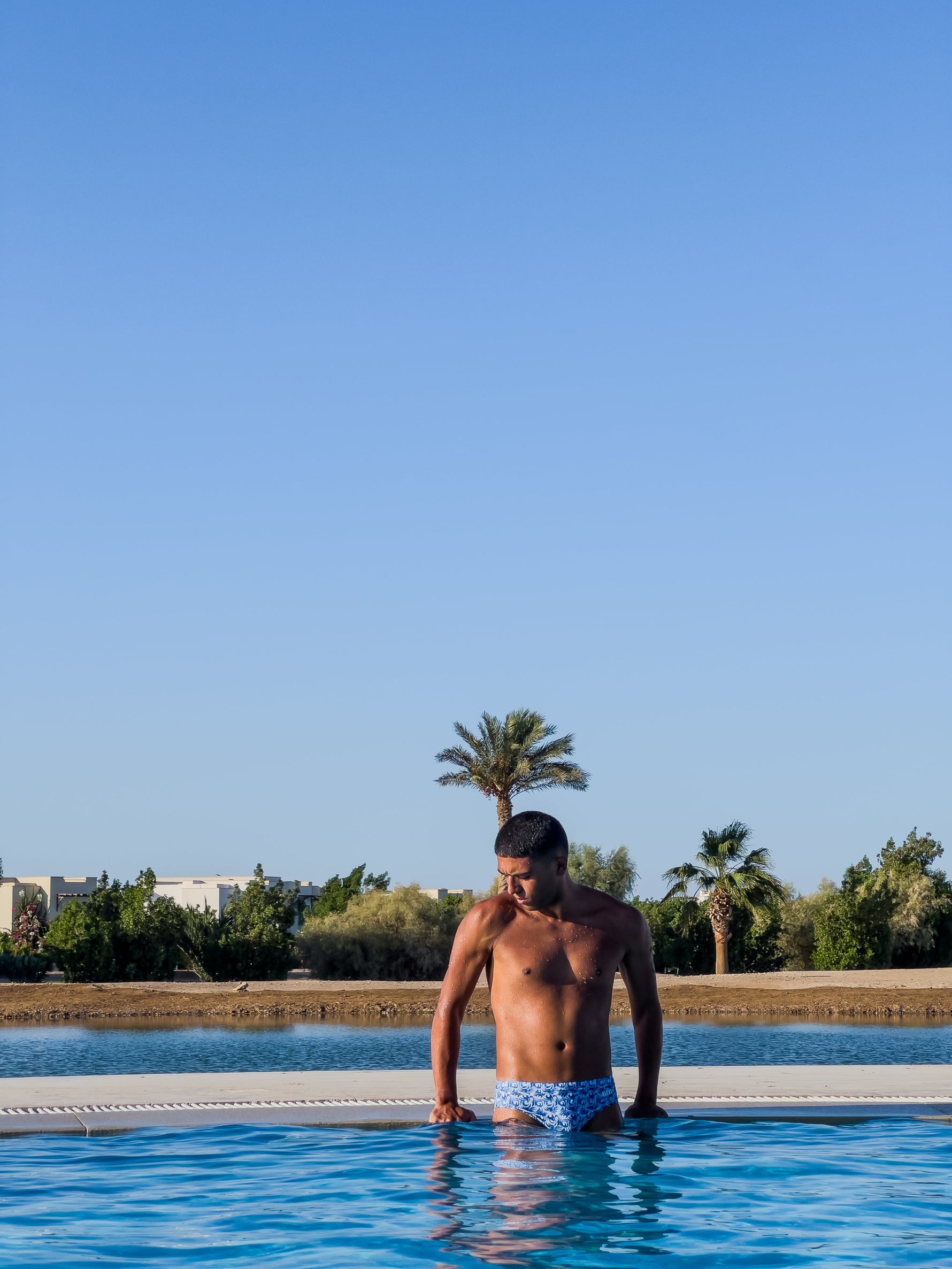 Men’s Swim Brief | Ocean  Swirls