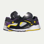 LA Gear Men's Catapult Light-Up Lowtop | Black x Purple x Yellow